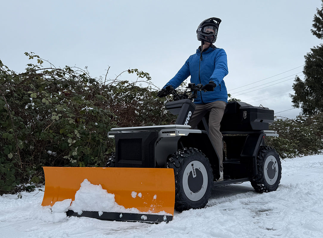 ENVO Electric ATV- UPT- Snow plow