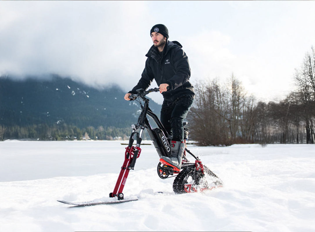 ENVO electric pedal assist snowbike