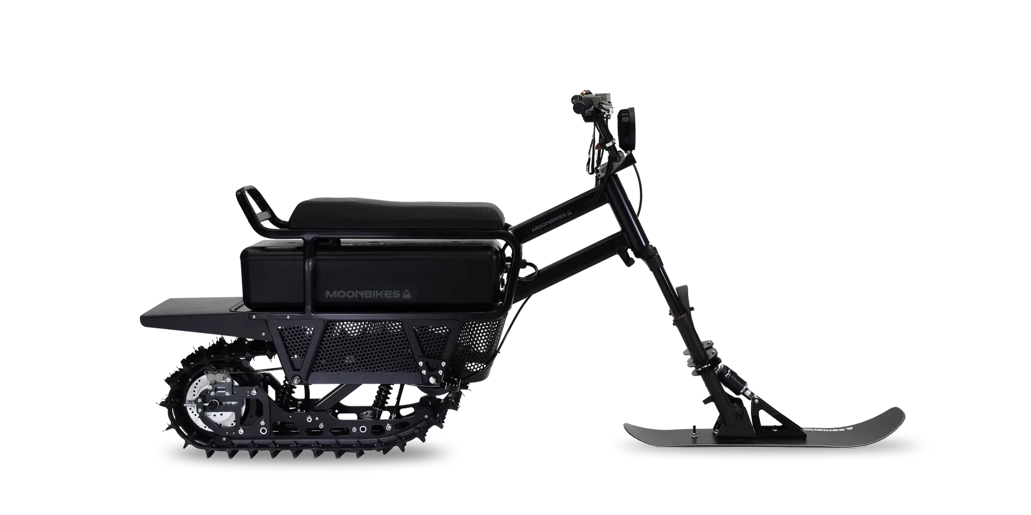 MoonBikes Electric Snowbike Black Edition
