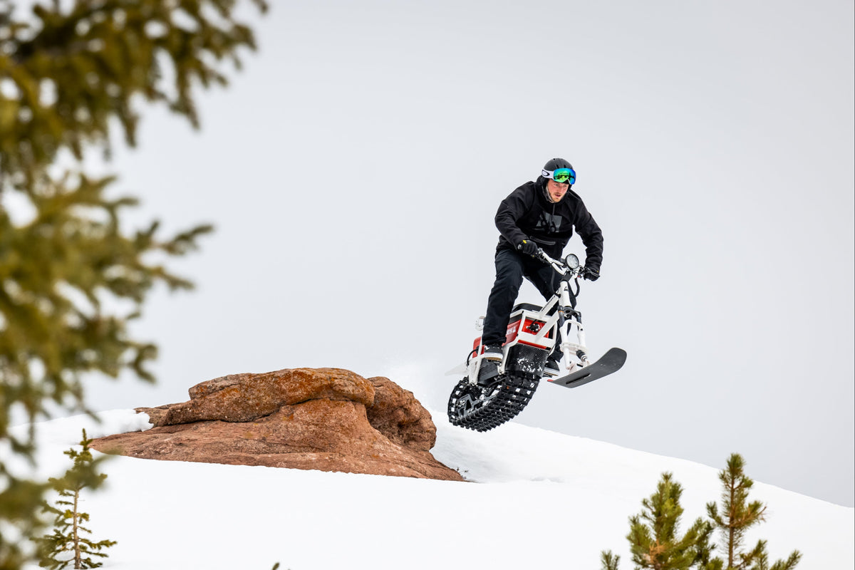 MoonBikes – World's First Electric Snowbike -light electric