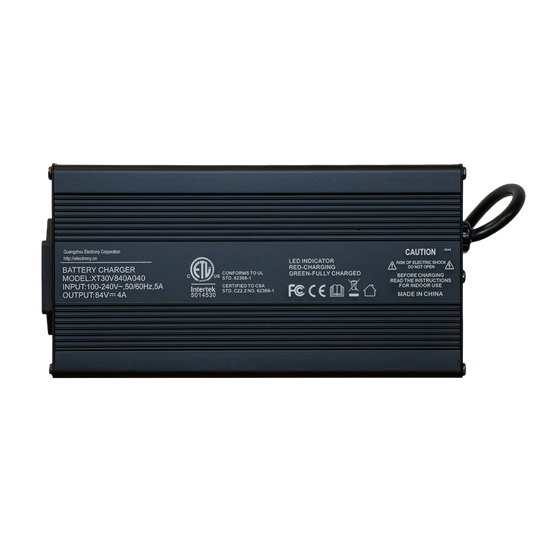 Standard Charger 84V 4A Canada