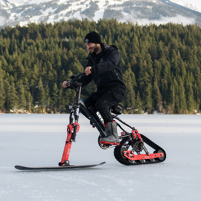 electric snow bicycle Snowbike – ENVO MOONBIKE